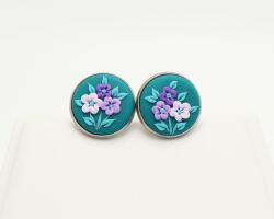 Atellier Wearable Art Cercei Violeta