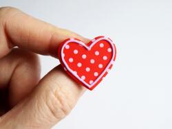 Atellier Wearable Art Broșă mărțișor Love Spots - Model 1