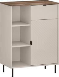 Mobikon Comoda DTD laminat stejar castello casmir Eyco 70x40x95 cm (0000409918) Comoda