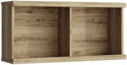 Mobikon Raft perete DTD laminat stejar navarra Dorsi 80, 2x24, 6x38, 4 cm (0000358624) Raft