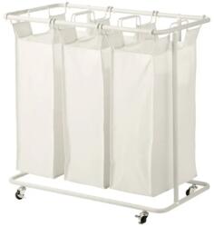 5five Simple Smart Cos rufe Linea, metal, textil, 3 x 47.7 litri, 79 x D. 44.8 x H. 79.4 cm
