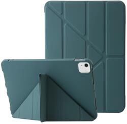  Origamis intelligens pozicionáló tok iPad Air 13 (2024)/(2025) - sötétzöld (660206425D)