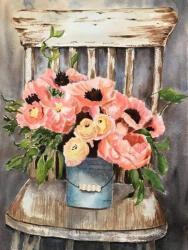 Casa Deco Logistics PICTURA IN ULEI Belu Tatiana - FLORAL - BT-1019