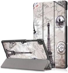  Patty intelligens pozicionáló táblagép tok Lenovo Tab M10 FHD Plus - Eiffel-torony (101803372H)