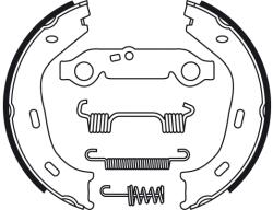 TRW GS8218 Fékpofák készlet