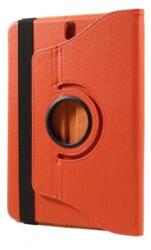  Kör 360°-ban forgó tok Samsung Galaxy Tab S3 9.7 T820-hoz - narancssárga (10126623G)