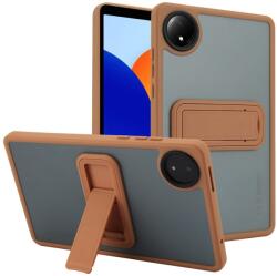  Skiny zselés tok fix hátlappal és flip állvánnyal Xiaomi Redmi Pad SE 8.7 készülékhez - arany színben (6602008198F)
