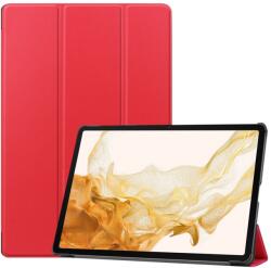  Intelligens záró tok Samsung Galaxy Tab S9+/Tab S10+ készülékhez - piros színű (660203818E)