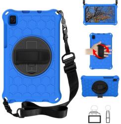  Méz hibrid tartós borító pánttal és kéztartóval tablethez Samsung Galaxy Tab A7 Lite 8.7 T220/T225 - kék/fekete (101237976H)