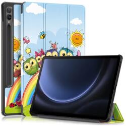  Nyomtatás intelligens záró tok Samsung Galaxy Tab S9 FE+ - állatokhoz (660204456B)