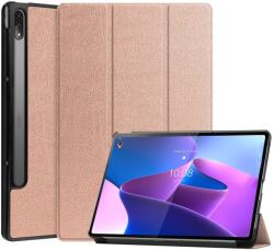  Ügyes záró tok Lenovo Tab P12 Pro táblagéphez - rózsaarany (101806980D)