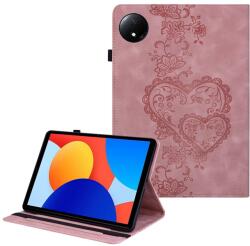  Szívvel zárható táblagép tok Xiaomi Redmi Pad SE 8.7 - rózsaszín (6602008622E)