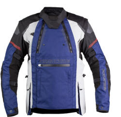 Nordcode Safari Bărbătesc Geacă de motocicletă 4 Sezoane Waterproof Grey/Blue NOR000JAC419 (NOR000JAC419)