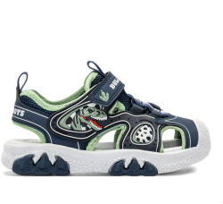 Bull Boys Sandale tip pantof cu închidere Hoop & Loop și cu luminite albastre DNCL5191-BL11 (DNCL5191-BL11)