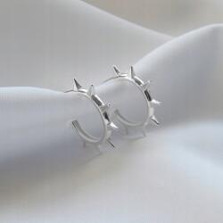 Astyle Rock stílusú, ezüst színű, karika fülbevaló stekkerrel