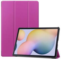  Állítható PU bőr táblagép tok Samsung Galaxy Tab S7 Plus - lila (101228803D)