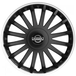 Versaco Capace De Roți Auto Versaco 13" Crystal Sο Negru Cbx Compatibilitate 3d Metalic Nissan 4 Bucăți (280769)