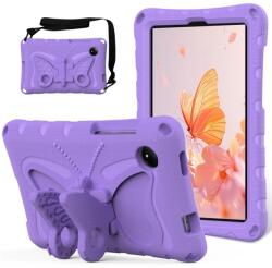  Gyerekek Pillangó EVA tartós tok pánttal Xiaomi Redmi Pad SE 8.7 tablethez - lila (6602007517B)