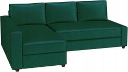  Huzat Friheten kanapéra HomeTown Market, velúr, zöld, jobb oldali (B0CMT87QKR)