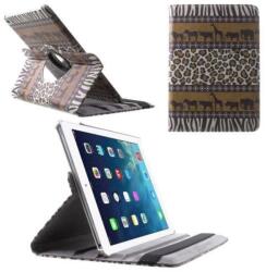  Inspire PU bőr tok iPad Air 2 készülékhez - állat afrika (11020880L)