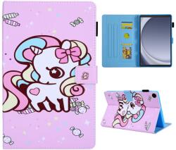  Kereszt alakú, intelligens záró tok Samsung Galaxy Tab A11/Tab A9 - póni és édesség (660204791M)