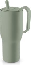 Eva Solo Pahar termic cu pai SipnGo 0, 9 l verde eucalipt (505054)