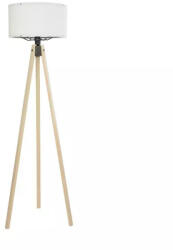 GloboStar Saga Lampa de podea Î140xL38cm. cu Soclu pentru Bec E27 Bej (204-0046)