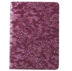  Szőlő stílusos könyvtáska iPad Pro 9.7 táblagéphez - lila (10112227H)
