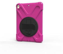  Fokozatos tartós tok forgatható állvánnyal iPad Pro 10.5 - rózsaszínű (10118394D)