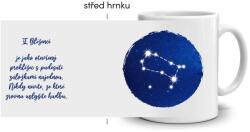  Fehér kerámia bögre 330ml képpel - Ikrek jegy (HRNEK-90X82-BILY-353)