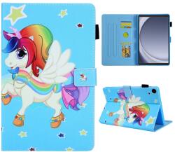  Kereszt okos tok Samsung Galaxy Tab A11/Tab A9 - póni és csillagok (660204791N)