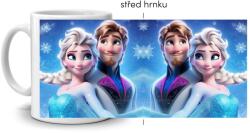  Fehér kerámia bögre 330ml képpel - jégkirályság (HRNEK-90X82-BILY-461)