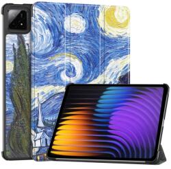  Patty intelligens pozicionáló tok Xiaomi Pad 7/7 Pro táblagéphez - olajfestmény (6602007766C)