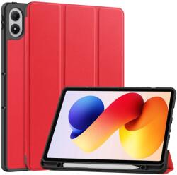  Intelligens tokok Összecsukható tok Xiaomi Redmi Pad 2 Pro-hoz - piros (6602010241E)