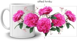  Fehér kerámia bögre 330ml képpel - golgotavirág (HRNEK-90X82-BILY-295)