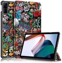  Patte intelligens záró tok Xiaomi Redmi Pad 10.6 tablethez - graffiti (660201812C)