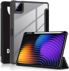  Mintás intelligens pozícionáló tok átlátszó hátlappal Xiaomi Pad 7/7 Pro tablethez - ne érintse meg (6602007984C)