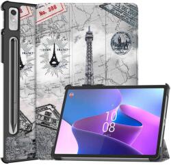  Nyomtatás intelligens záró tok Lenovo Tab P11 Pro (2. Gen) - Eiffel-toronyhoz (660201719E)