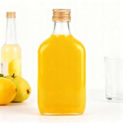  10 db 200 ml-es üvegpalack kupakkal Palack léhez, szörphöz, likőrhöz