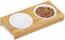 Relaxdays Kerámia táltartó állvány Relaxdays fehér