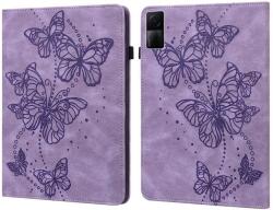  Pillangó záró tok Xiaomi Redmi Pad 10.6 tablethez - lila (660201946A)