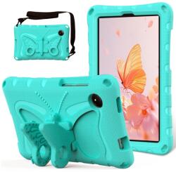  Gyerekek Pillangó EVA tartós tok pánttal Xiaomi Redmi Pad SE 8.7 tablethez - teal színű (6602007517C)