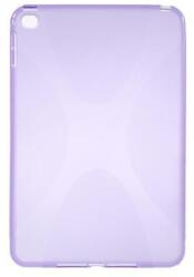  X-line zselés táblagéphüvely iPad mini 4 készülékhez - lila (11100488H)