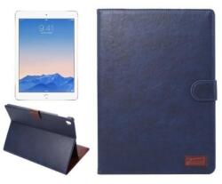  Ló PU bőr könyvtáska iPad Pro 9.7 készülékhez - sötétkék (10112051C)