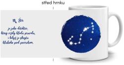  Fehér kerámia bögre 330ml képpel - Skorpió jegy (HRNEK-90X82-BILY-348)