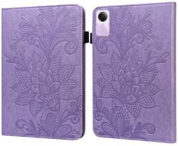  Virágos tok Xiaomi Redmi Pad SE-hez - lila (660204424A)
