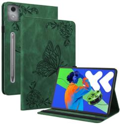  Pillangó táblagép tok Lenovo Idea Tab Pro 12.7 - zöld (6602007378A)