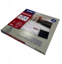 Gerflor Vinyl padlópanelek fekete öntapadós (0221)