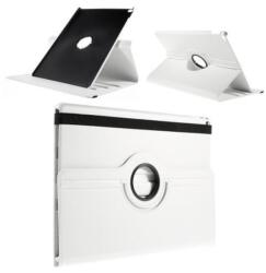 Rotary PU bőr tok forgatható rögzítéssel iPad Pro 12.9 (2017) - fehér (10118085B)