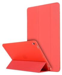  Háromrétegű pozicionáló PU bőr tok iPad Pro 10.5 készülékhez - piros (10117953B)